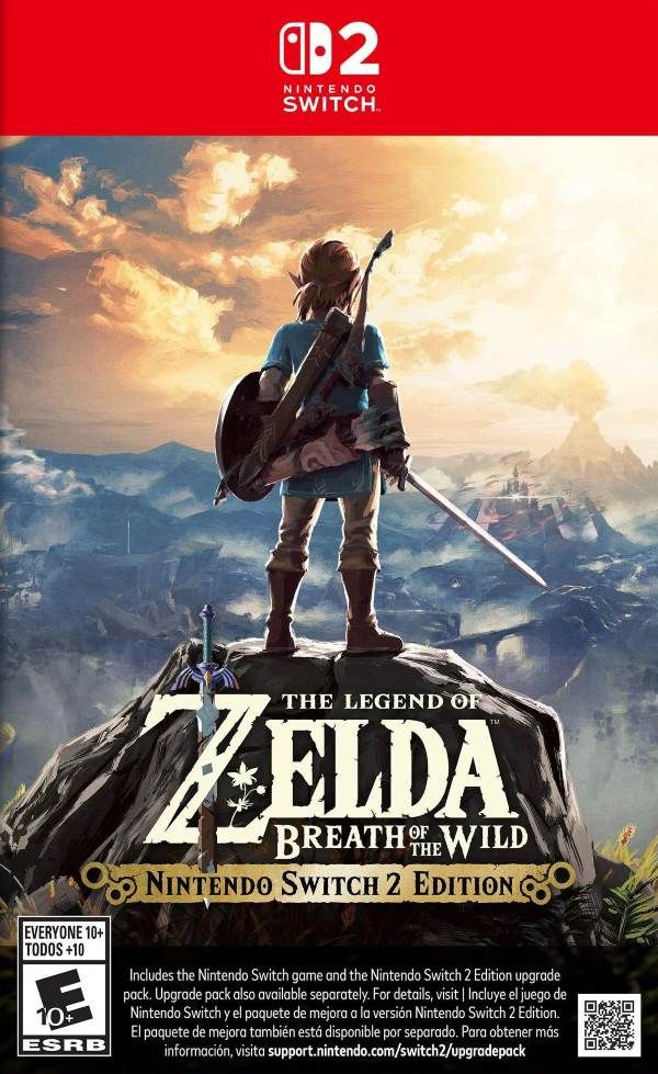 Игра The Legend of Zelda: Breath of the Wild (Nintendo Switch 2, русская версия)