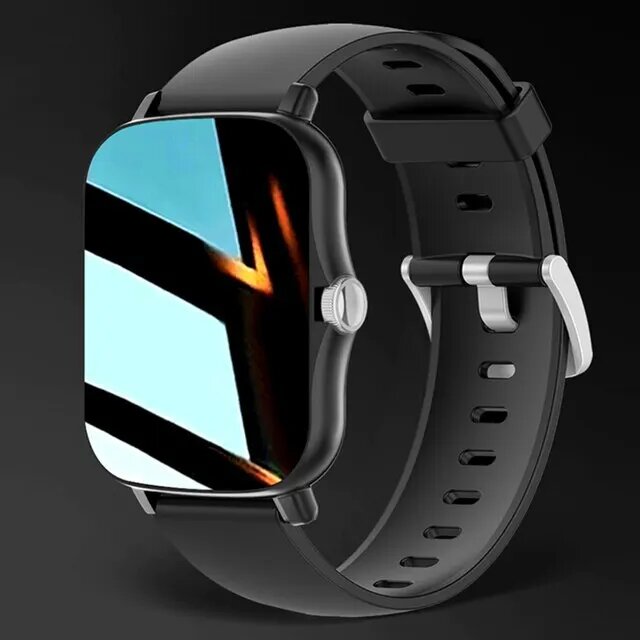 Умные часы Black1, 2.01' HD, черные