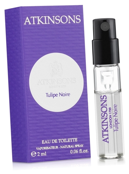 Парфюмерная вода Atkinsons Tulipe Noire мини 2 / Пробник яркого аромата Аткинсон Черный Тюльпан / Сэмпл парфюма