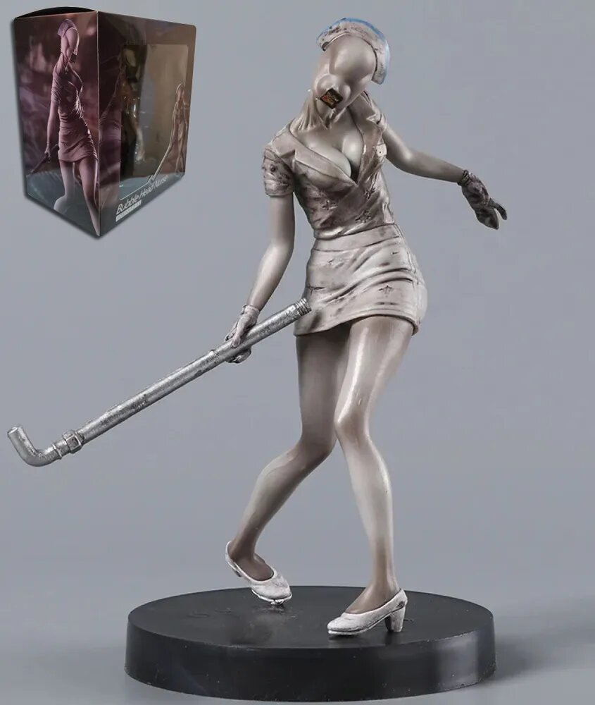 Фигурка Пузыреголовая медсестра Сайлент Хилл, Ужасы / Silent Hill 2 Pop Up Parade Bubble Head Nurse (17см)