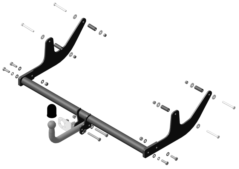 Фаркоп Motodor Lada Motodor 92101a