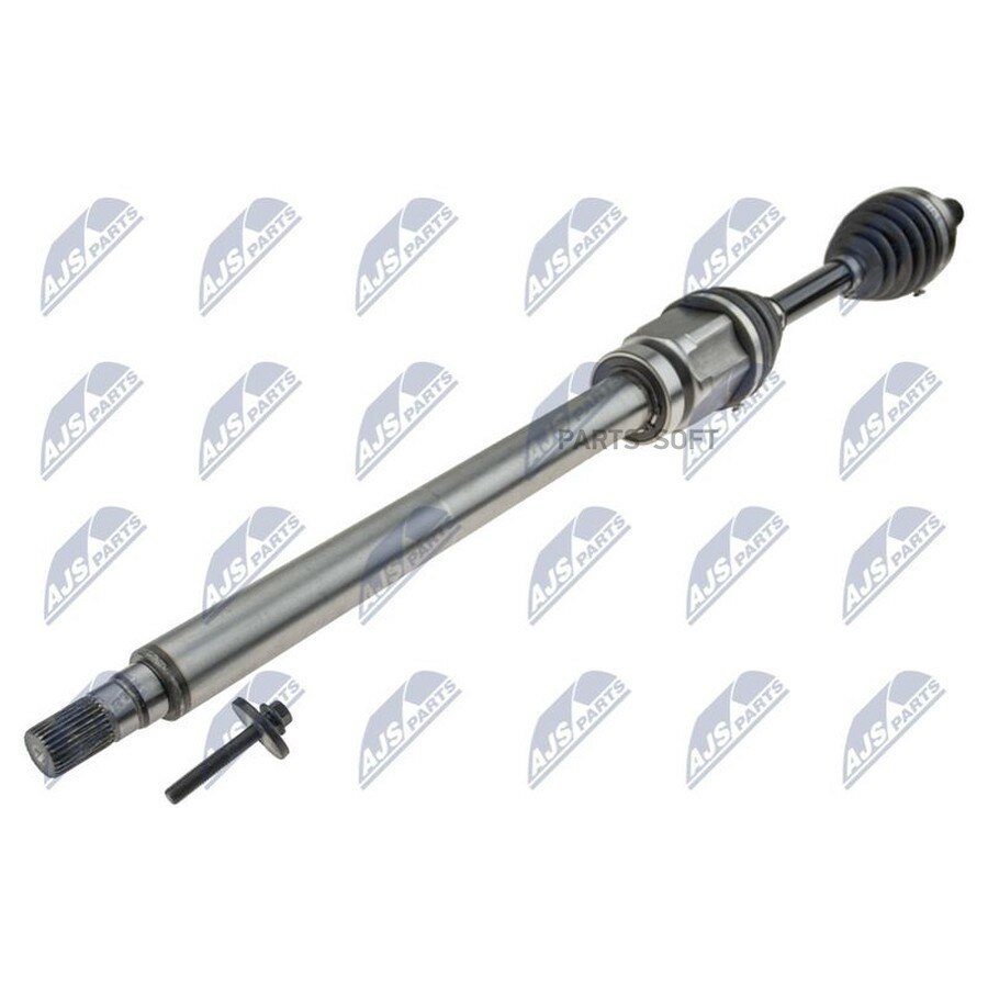 Полуось правая VOLVO S60II/V60 D3/D4/D5 10-16, S80II 2.0D D3/D4 10-12, 2.4D/D5 07-, 2.5T,3.2V6 06-, от официального дистрибьютора, NTY, артикул NPWVV024