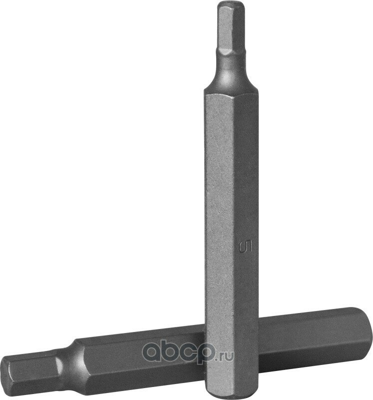 Бита 55853 hex 7 х 75 мм, шестигранник, 10 мм OMBRA 571207