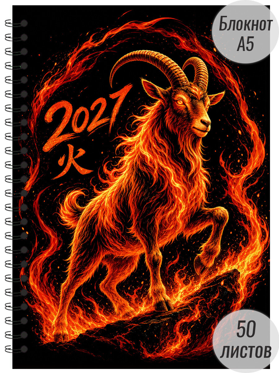 Блокнот 2027 - Год Козы