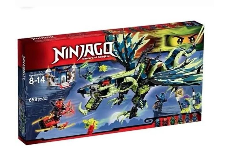 Конструктор Ninjago 70736 Атака дракона Морро с 6 минифигурками