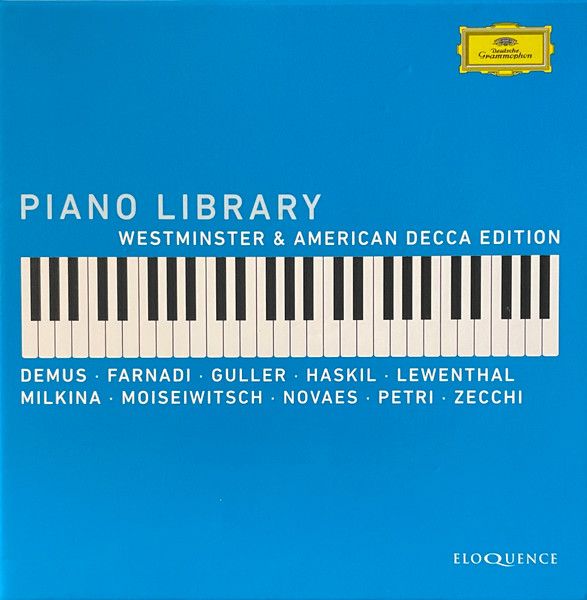 Музыка CD Unknown - Piano Library (Westminster & American Decca Edition)