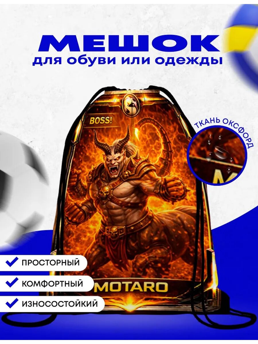 Мешок-сумка для обуви Мортал Комбат