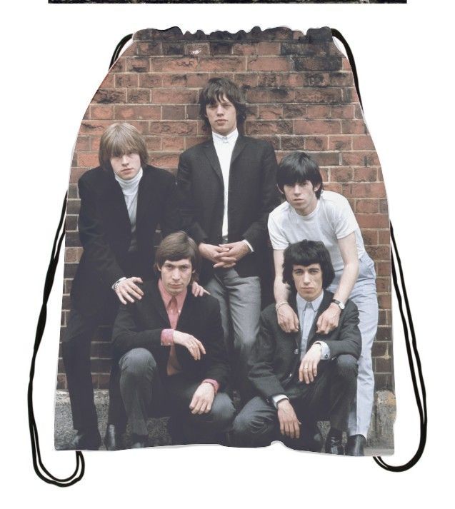 Сумка-мешок для обуви The Rolling Stones, Роллинг Стоунз №2