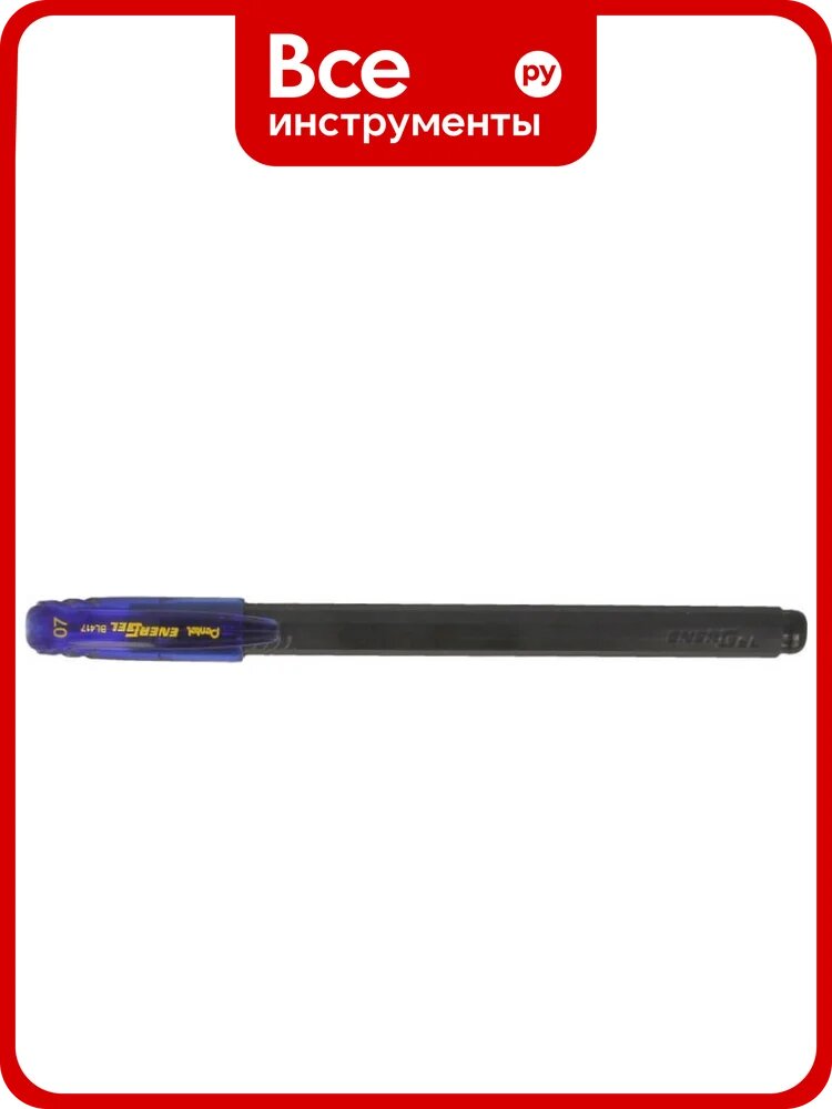 Гелевая ручка Pentel Energel черный корпус d 0.7 мм 12 шт BL417-CX синие чернила 586208
