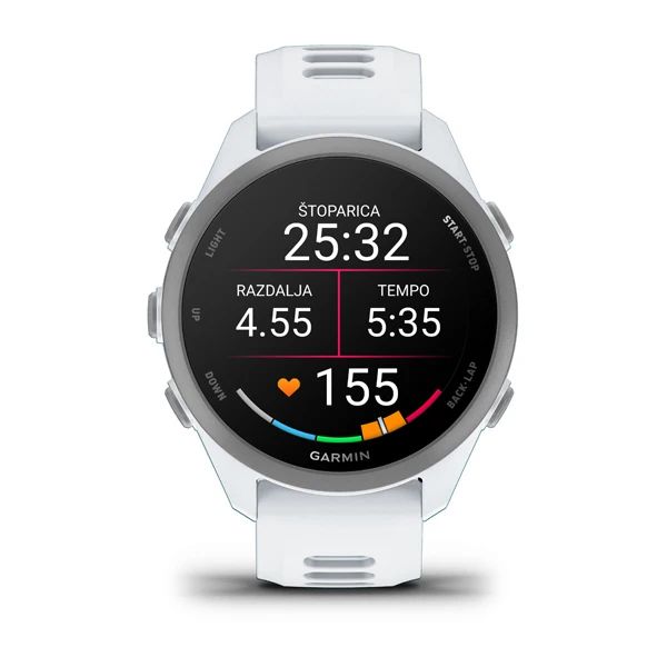 Смарт-часы Garmin Forerunner 170 Whitestone with Whitestone/Cloud Blue Band 010-03920-01 — фото 1