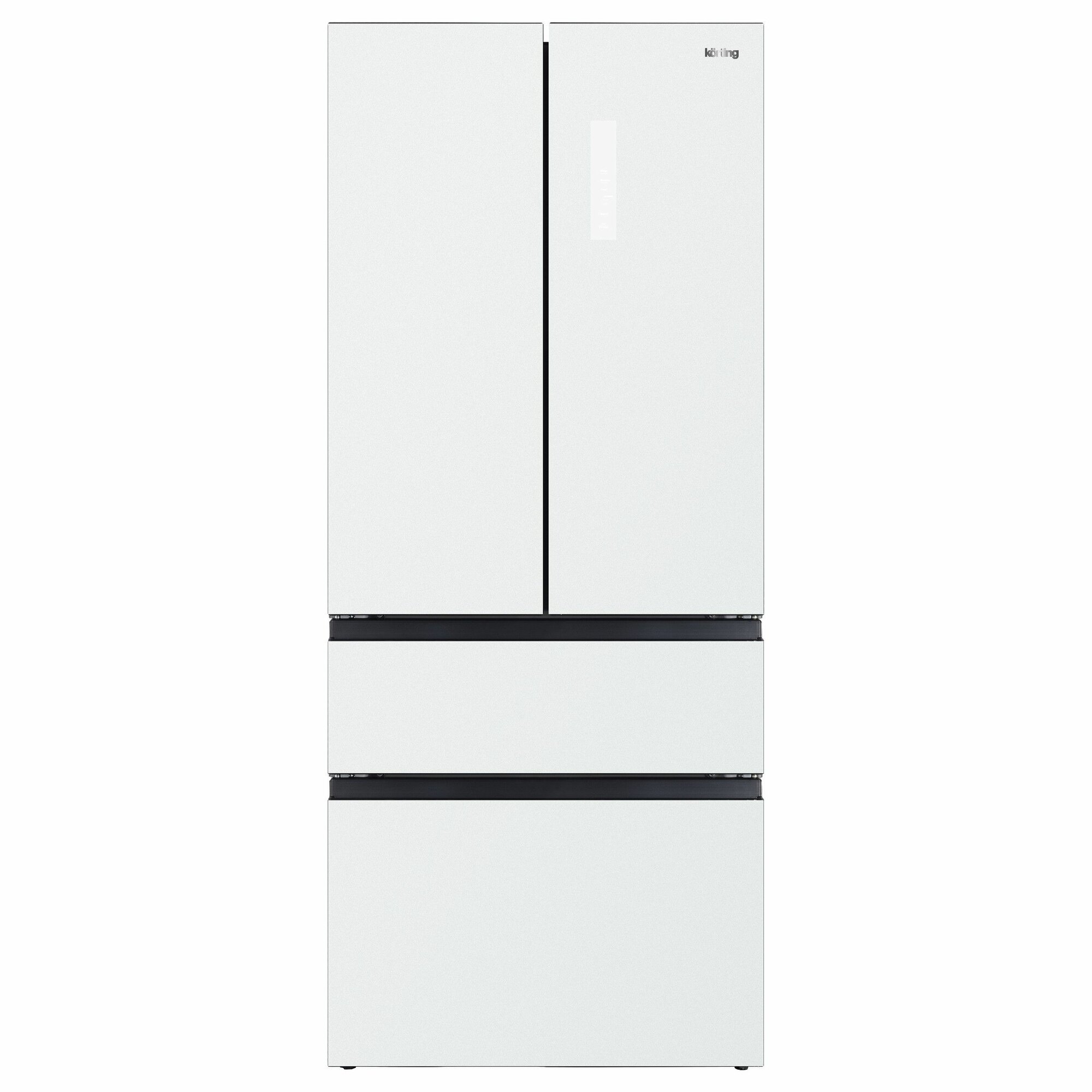 Четырехдверный холодильник Korting KNFF 80307 SI GW