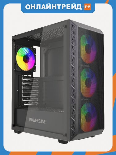 Изображение товара Корпус Powercase Mistral S4B, черный (CMSB-L4)