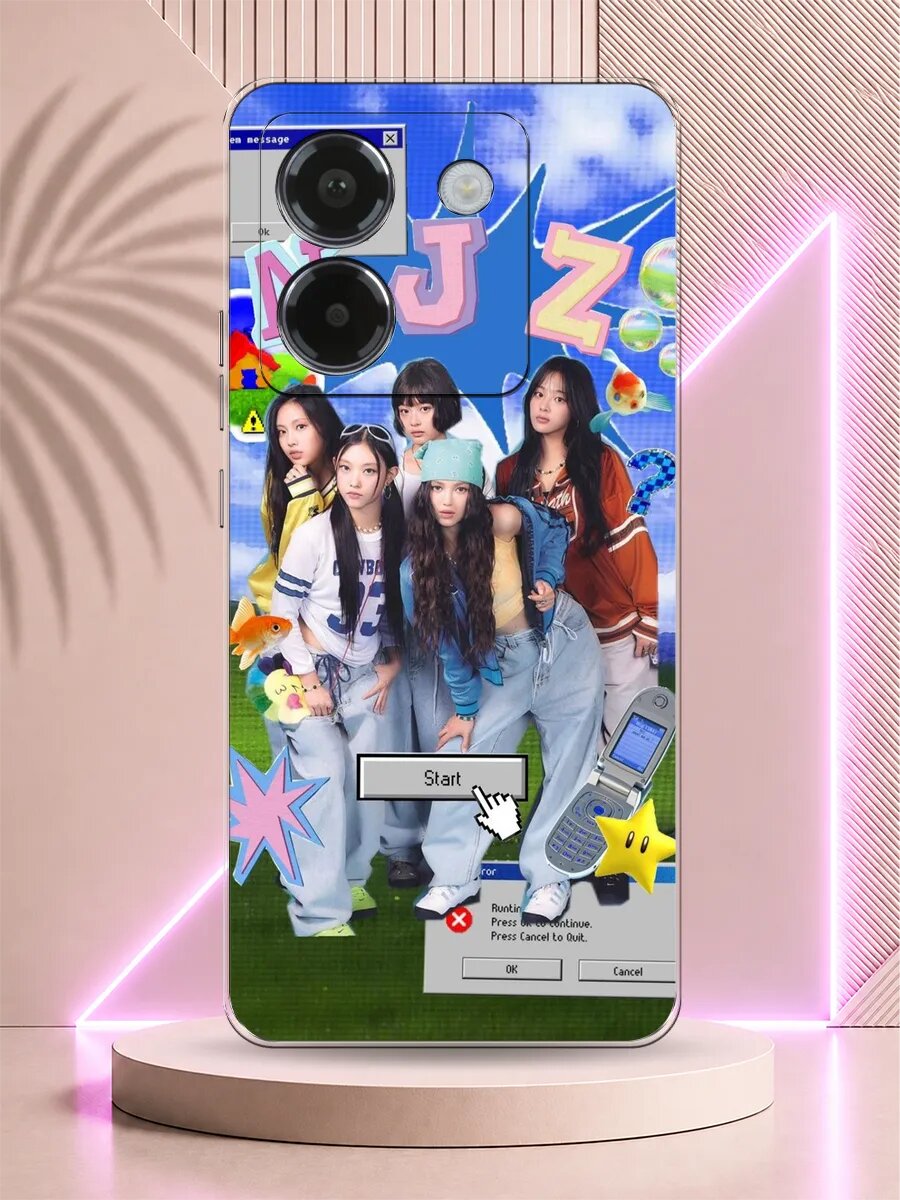 Чехол на Poco M7 Pro Newjeans