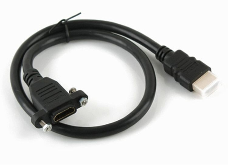 Удлинитель кабеля HDMI/HDMI, 0.5 м, черный