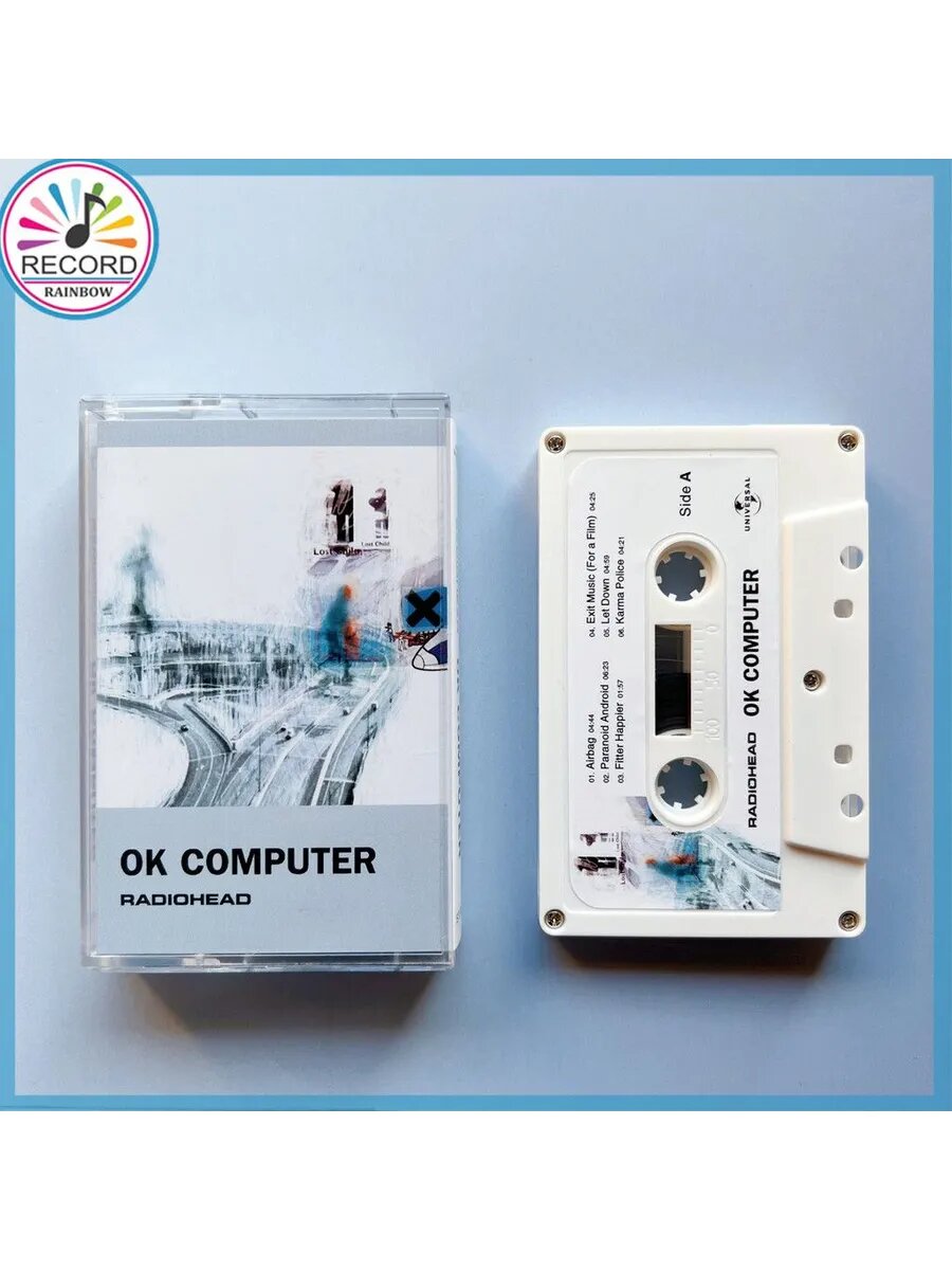 Radiohead OK Computer аудиокассета совершенно новый