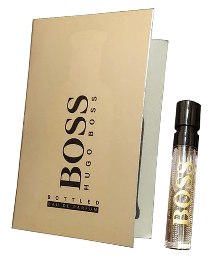 Boss Bottled Eau De Parfum мужской сэмпл 1.2 мл - Хуго Босс Ботлед пробник парфюмерной воды