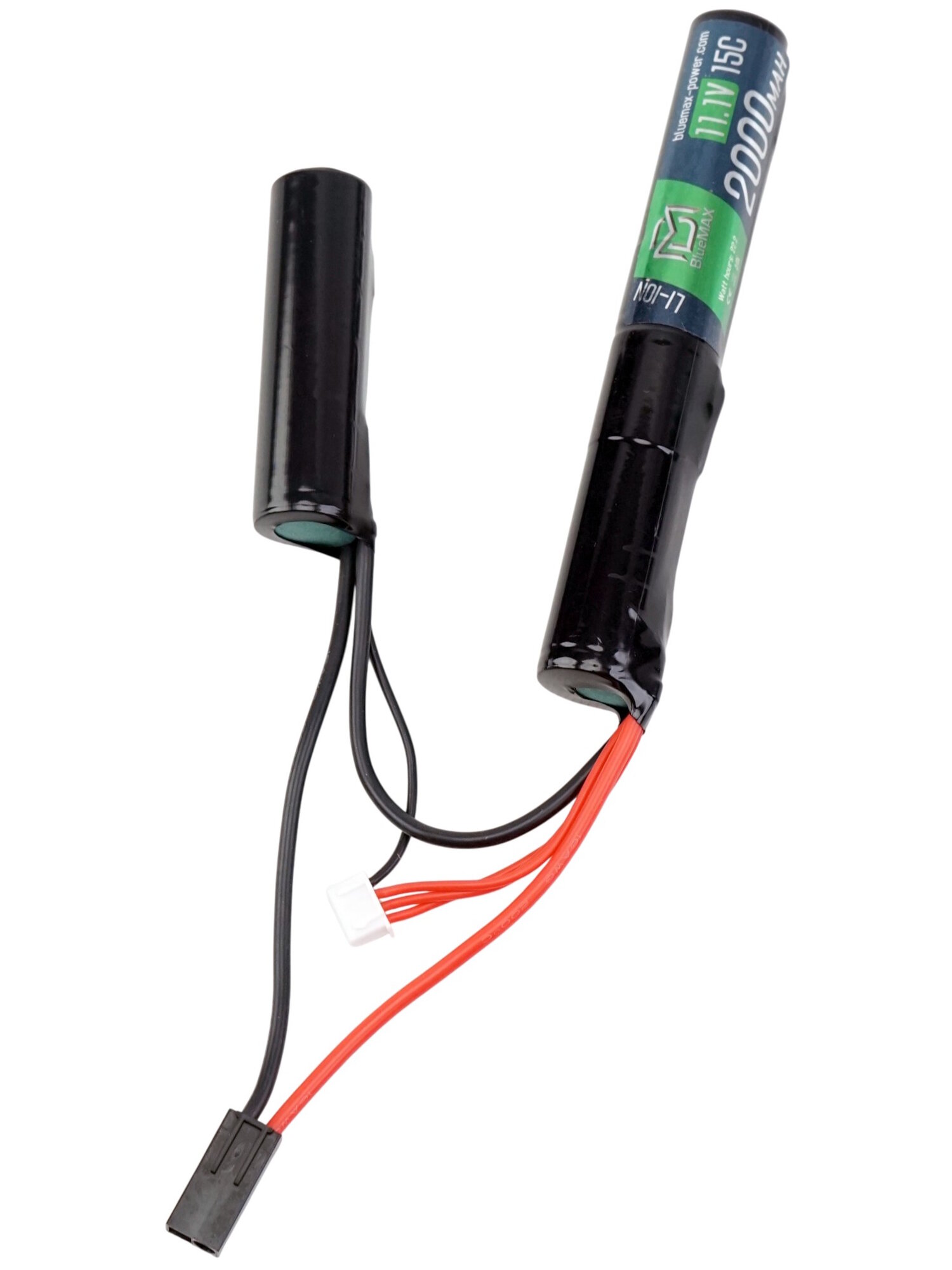 Аккумулятор BlueMAX Li-Ion, 11.1V, 2000 mah, 15C Nunchuck, разъём Mini Tamiya Female