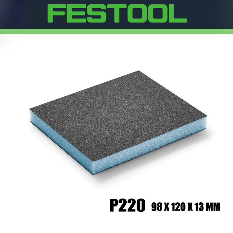 FESTOOL Granat двусторонняя абразивная губка 201114 P220