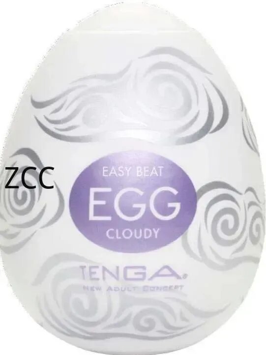 Мастурбатор TENGA EGG Cloudy одноразовый рельефный стимулятор яйцо тенга