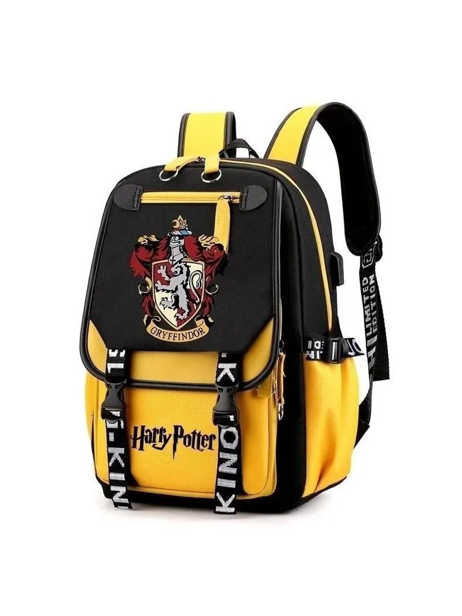 Harry Potter Рюкзак, Цвет желтый, Страна-изготовитель Китай, Особенности конструкции сумки USB