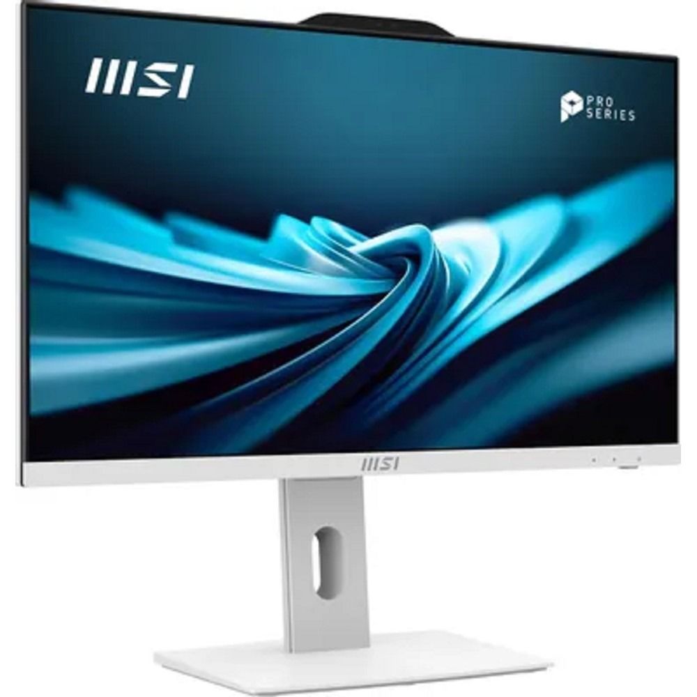 Моноблок MSI Pro AP242P 14M 23.8" Full HD i5 13500 (2.5) 16Gb SSD512Gb UHDG 770 noOS GbitEth WiFi BT 120W клавиатура мышь Cam белый 1920x1080