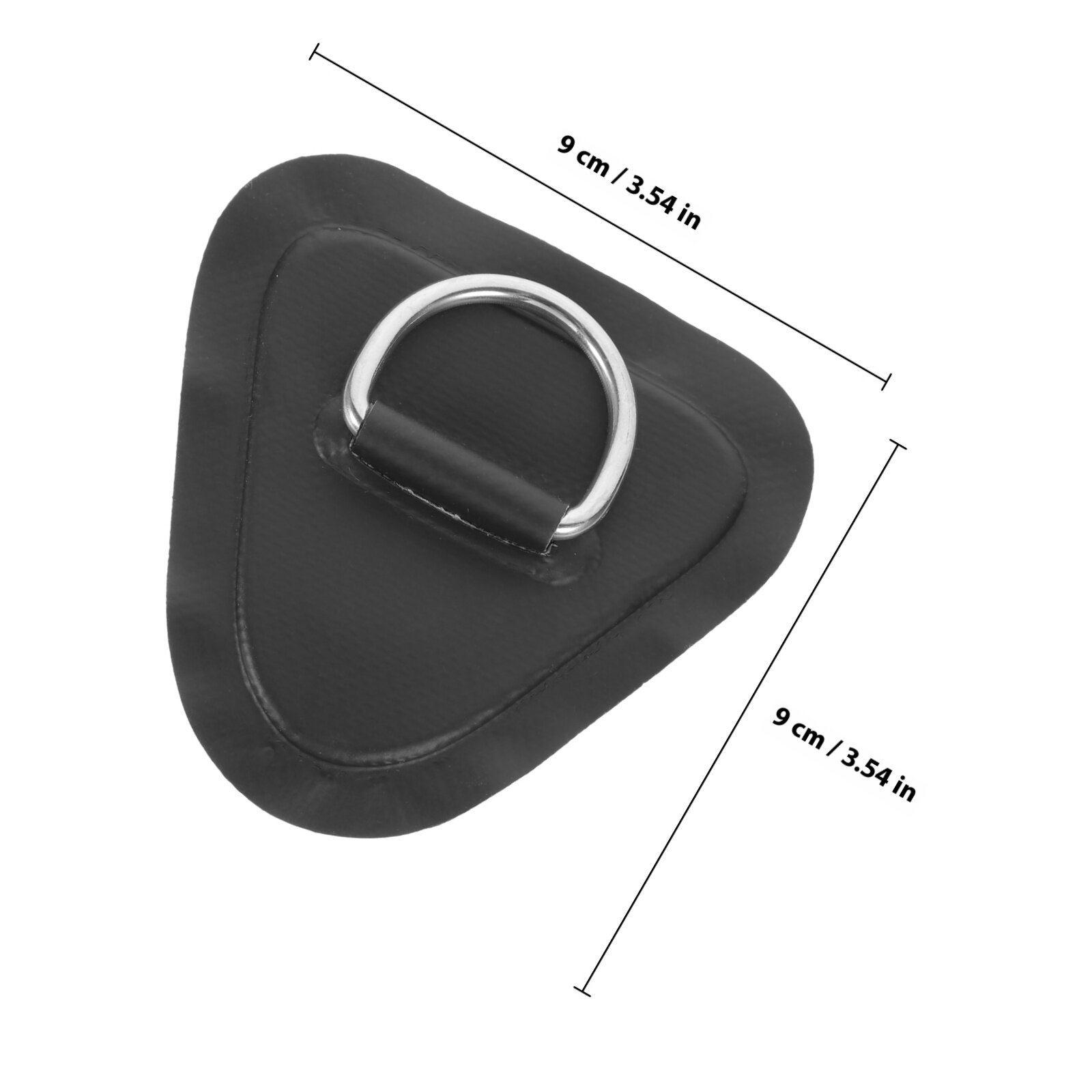 2Pcs Крепления Для Лодки Из Нержавеющей Стали И PVC Прочное И Антиизносное 9.00X9.00X0.30CM