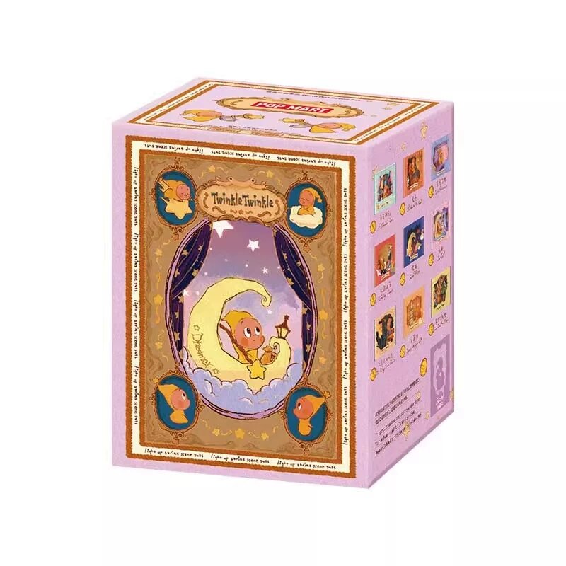 POP MART Starlight Series Случайный сценарный фигурный слепок 1 шт. Новый, не вскрытый, коллекционный