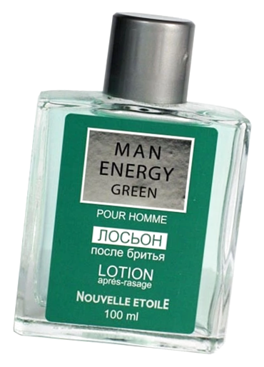 Nouvelle Etoile Man Energy Green лосьон после бритья 100 мл для мужчин / Заря Энерджи Грин