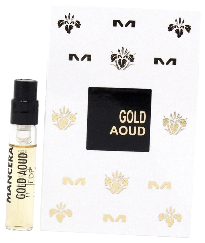 Мансера Голд Уд Золотой Уд миниатюрный парфюм 2 мл - Mancera Gold Aoud для женщин и мужчин сэмпл