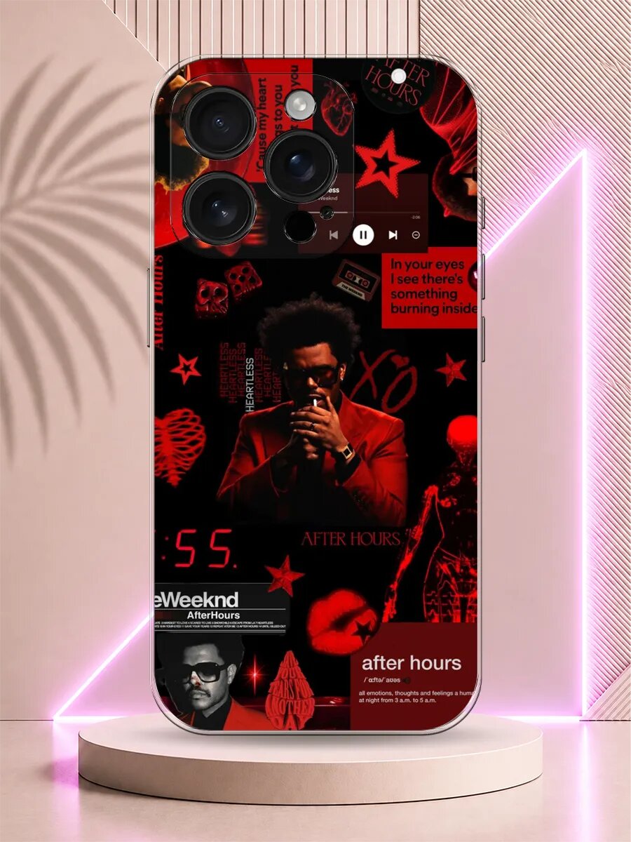 Чехол на iPhone 16 Pro The Weeknd