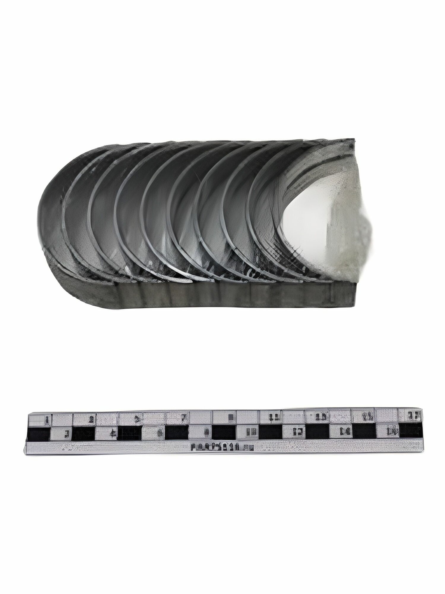 Вкладыши коренные d+0,25 мм на Газ-53 ОАО ЗМЗ (53-1000102-221)