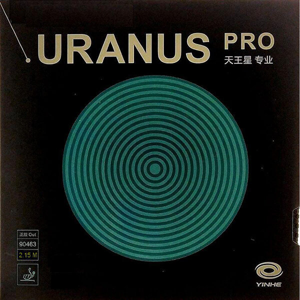 Накладка для н/тенниса Yinhe Uranus PRO Soft, Black, 2.15
