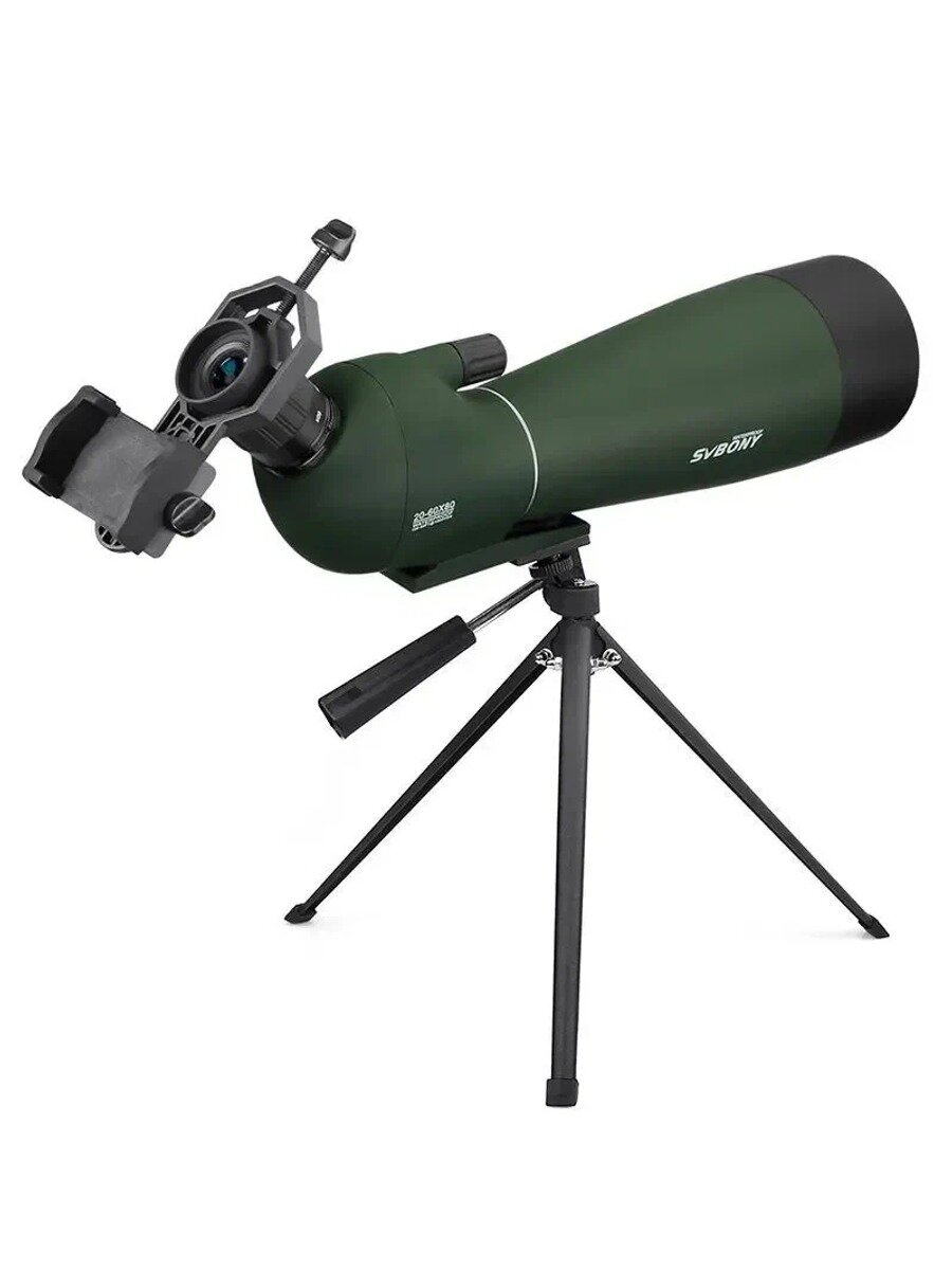 SVBONY SV28 25 75x70мм Зрительная Труба с Зумом с Настольным штвтивом и Держателем для телефона