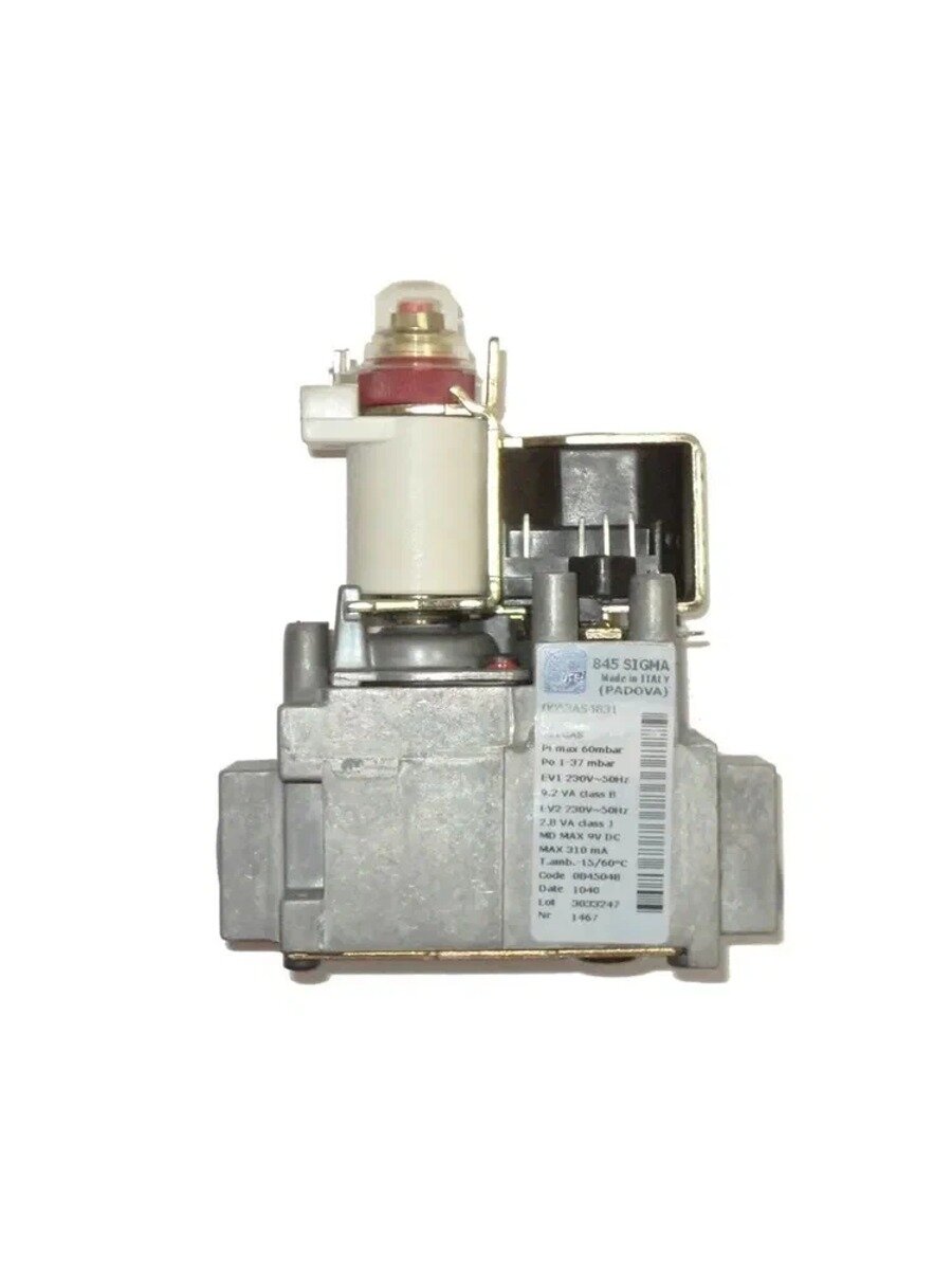 Газовый клапан SIT 845 Sigma 0845131, 0845048 для BAXI (5653610) классический вариант серии