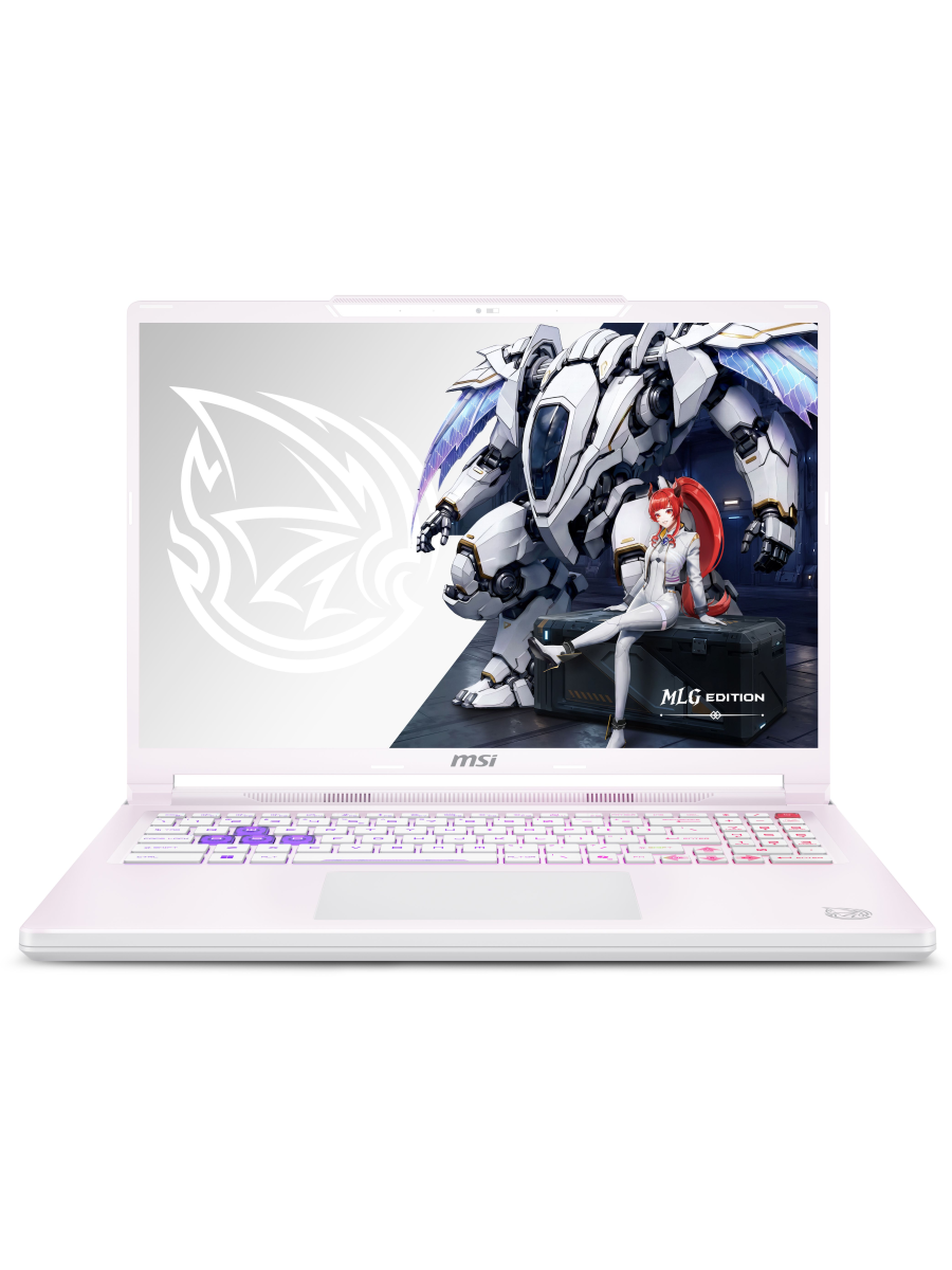 Ноутбук MSI 16" Crosshair A16 HX MLG Edition E8WFK-090XRUY Ryzen 9 8940HX/16Gb/SSD1Tb/8Gb/DOS/белый
