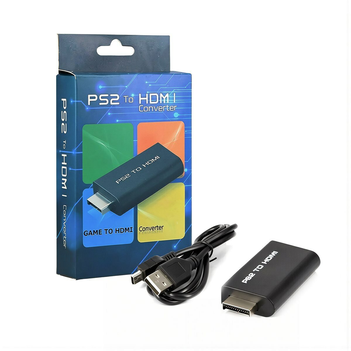 Аксессуар для игровой консоли PS2 преобразователь сигналов HDMI для подключения к современному домашнему телевизору для запуска старых игр
