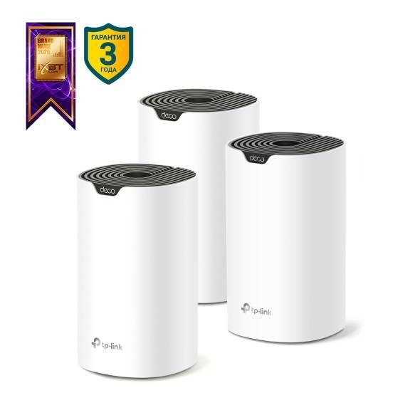 TP-Link Deco S7(3-pack) AC1900 Домашняя Mesh Wi-Fi система