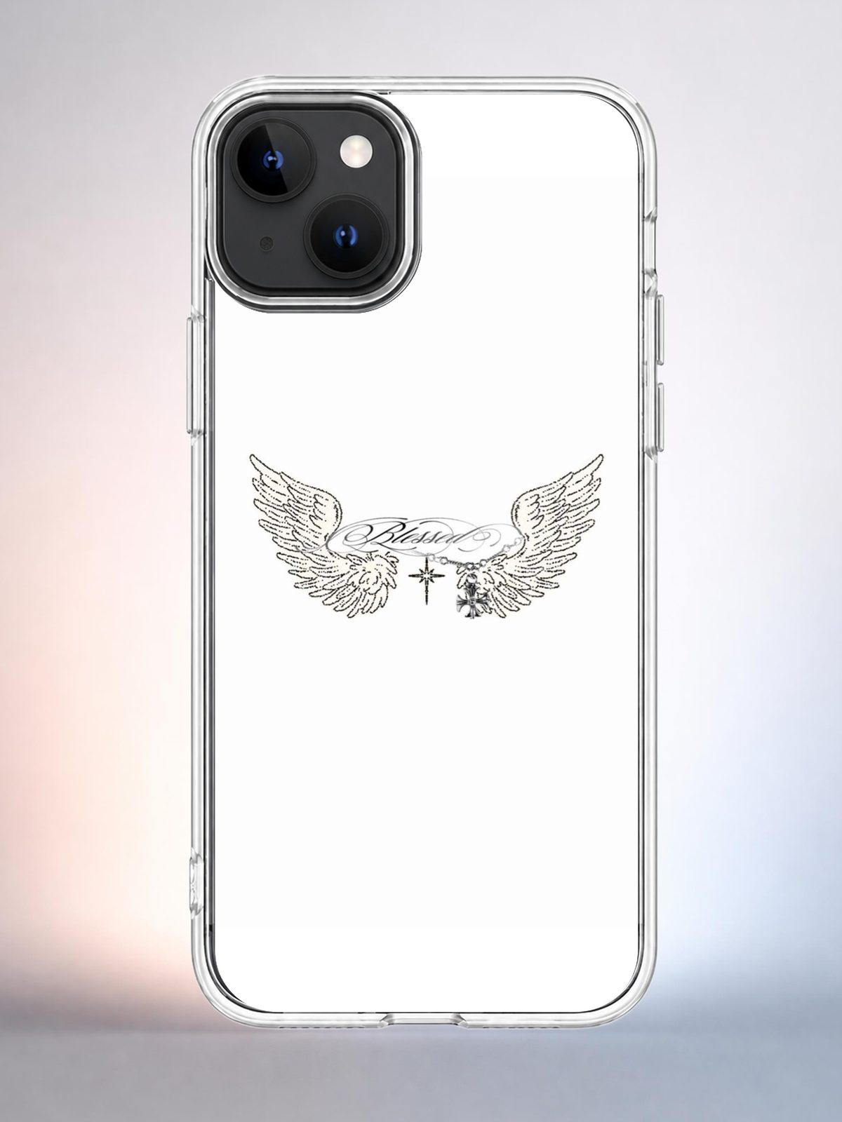 Чехол iphone 12 Крылья с Y2K Indie Sleaze