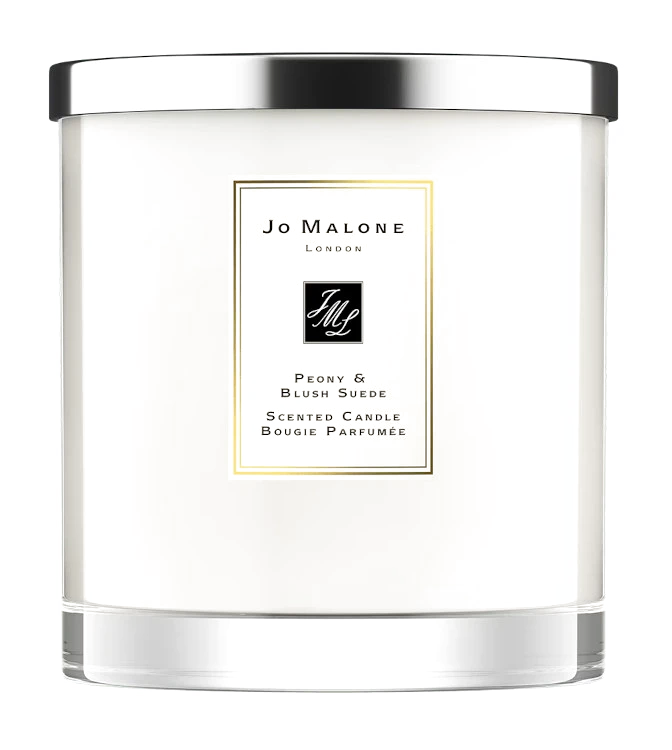 Свеча Jo Malone Peony Blush Suede 2500 гр парфюмированная для женщин - Джо Малон Пион Замша