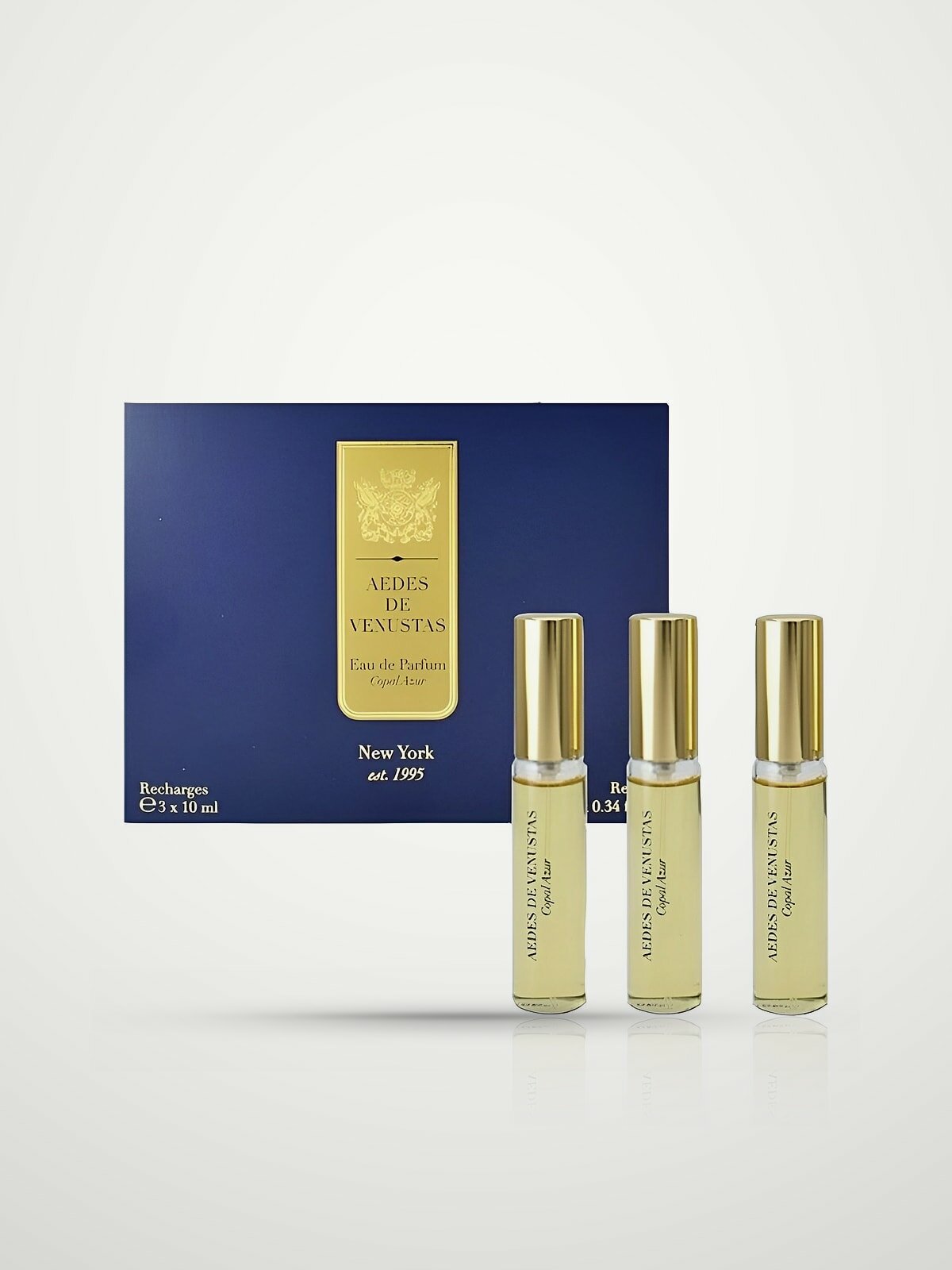 Aedes de Venustas Copal Azur refills Spray Парфюмерный набор унисекс 3 шт по 10 мл