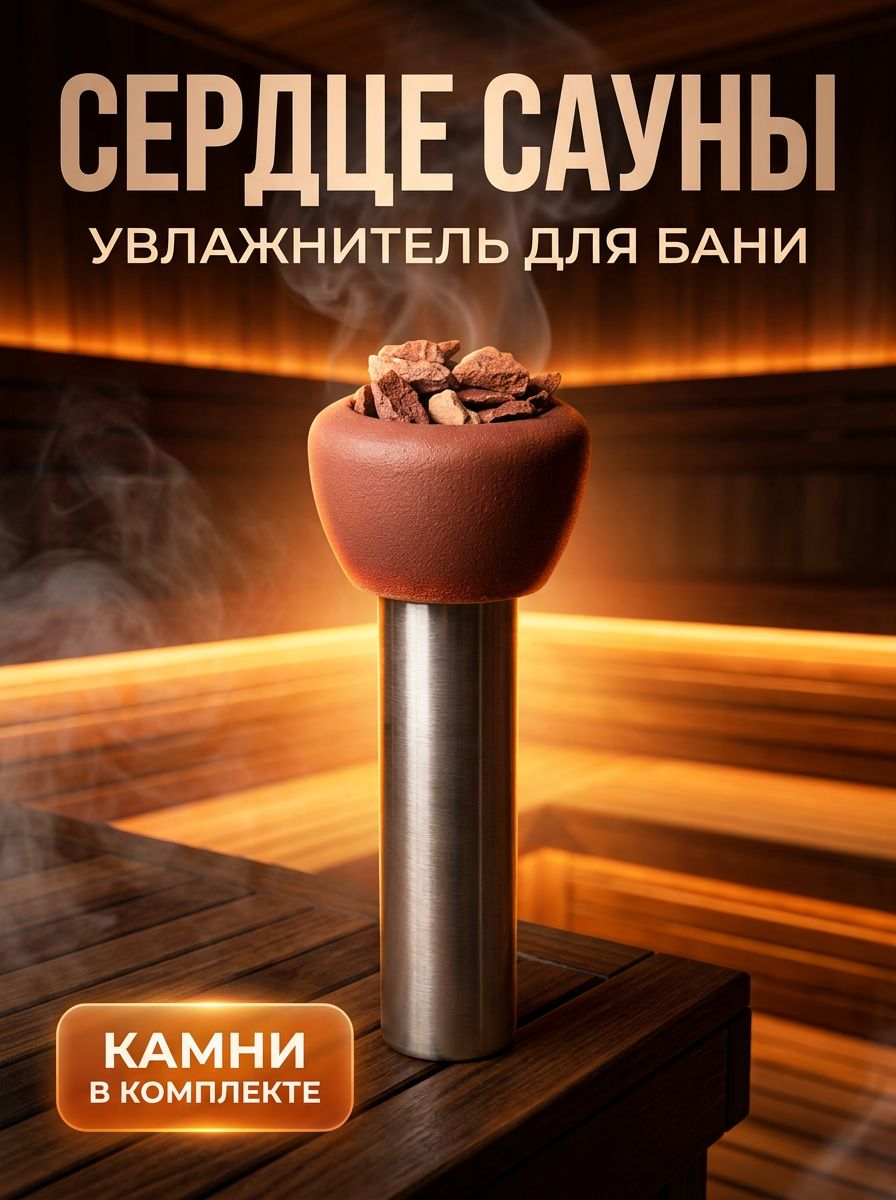 Увлажнитель для сауны и бани ' Сердце сауны '