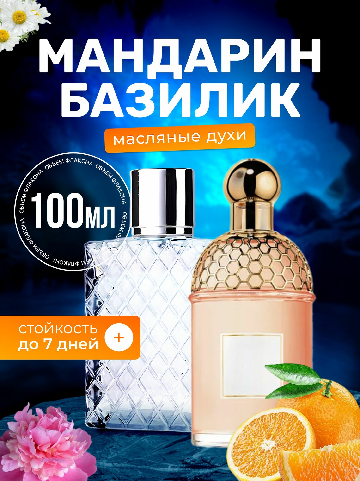 Духи масляные Mandarine Basilic Мандарин Базилик парфюм женские