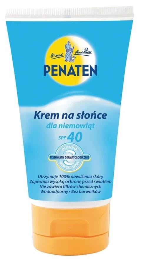 Солнцезащитное средство Penaten Baby, защитный крем от солнца, SPF 40, 75 мл