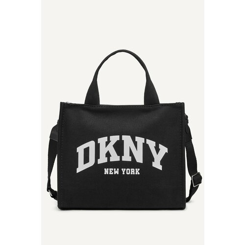 фото Сумка тоут dkny, черный/серый
