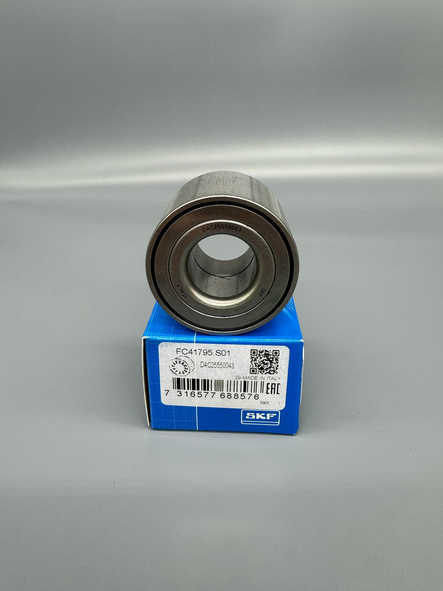 Подшипник ступицы заднего колеса SKF DAC25550043 FC41795S01(55х25х43) Совместим с Lada Vesta/ SW/ SW Cross/Sport , Renault Express, Renault Kangoo, Renault Laguna, Renault Logan, Renault Sandero