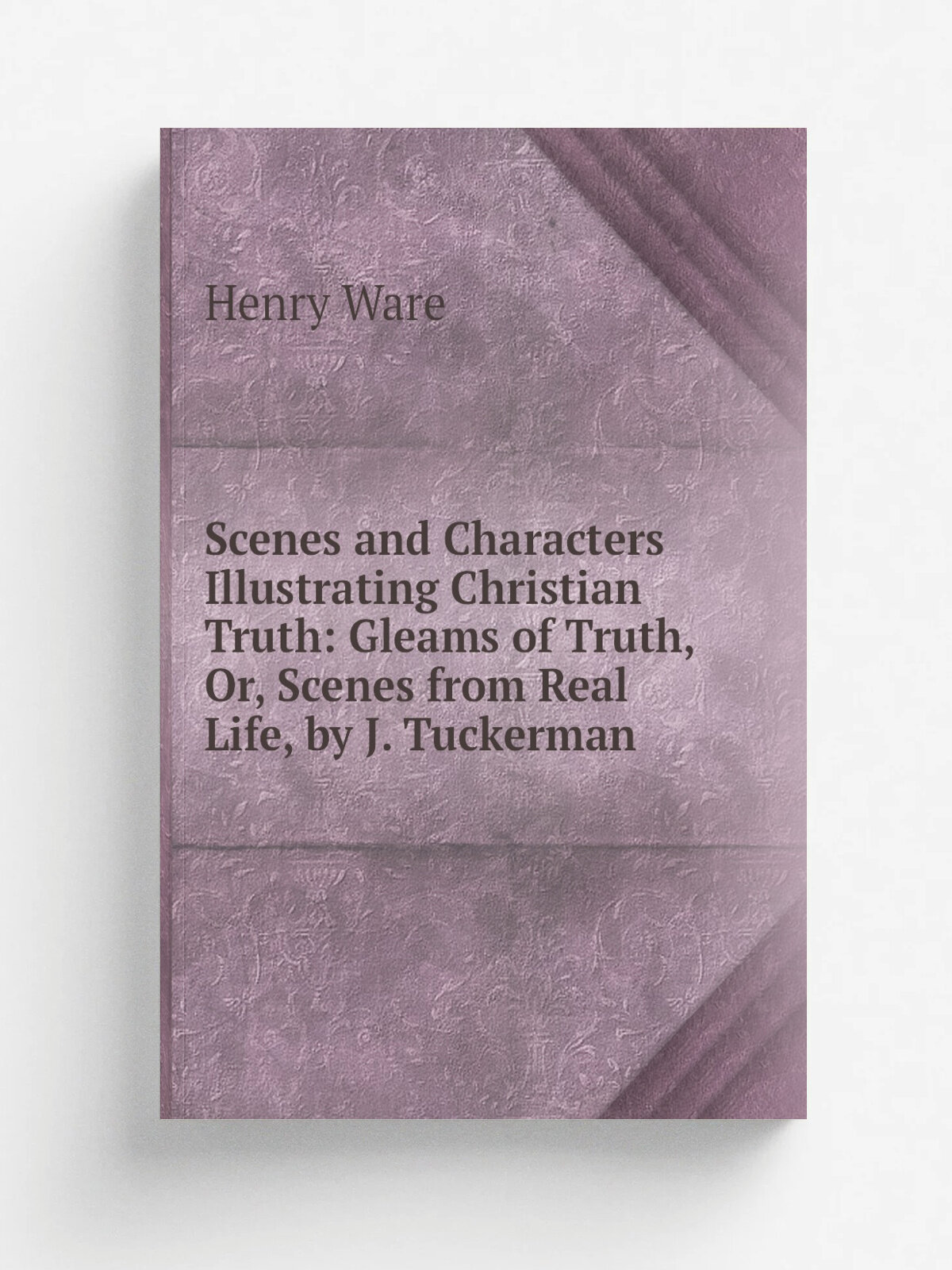 Scenes and Characters Illustrating Christian Truth: Gleams of Truth, Or, Scenes from Real Life, by J. Tuckerman