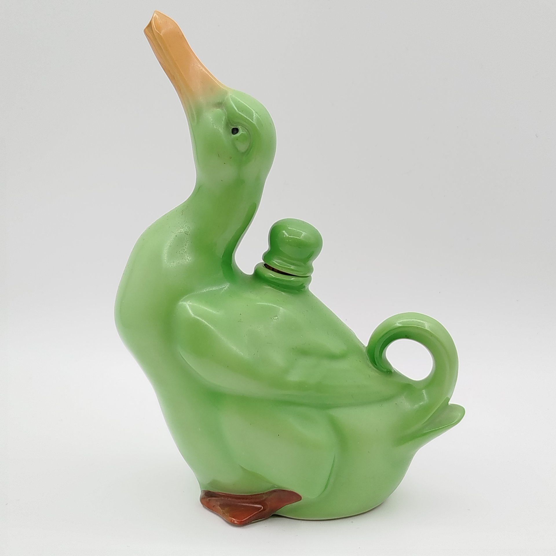 Кувшин миниатюрный "Утка", фарфор, крытье, Западная Европа, 1970-1990 гг.