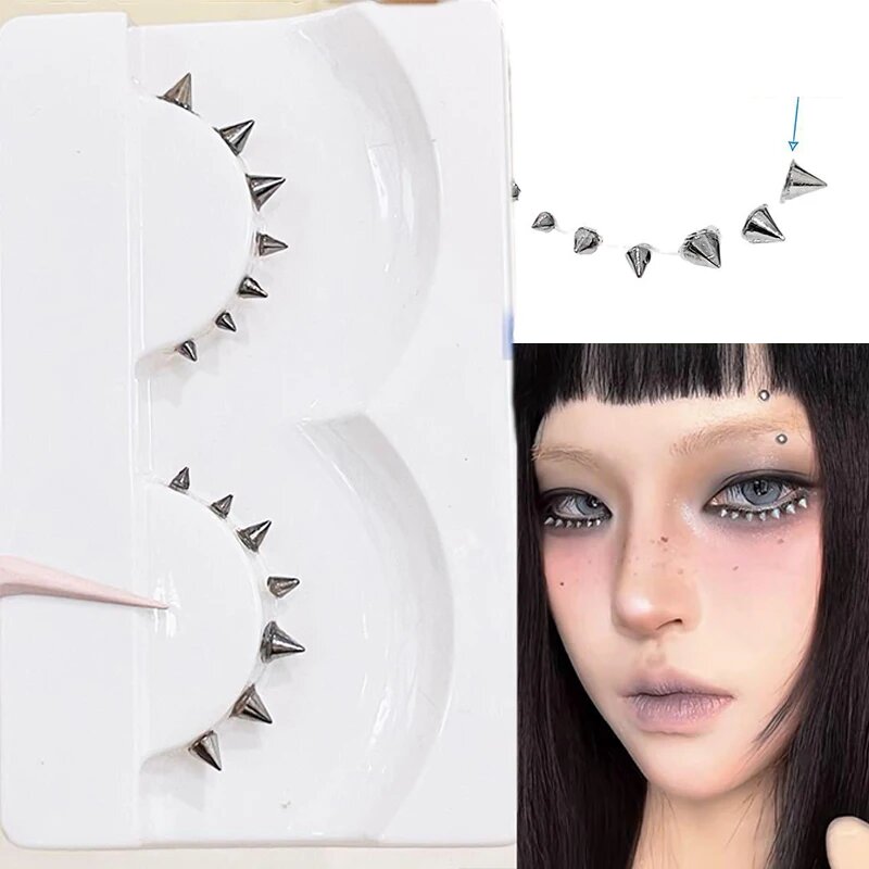 Металлические накладные ресницы Rivet, style 2-1 pair