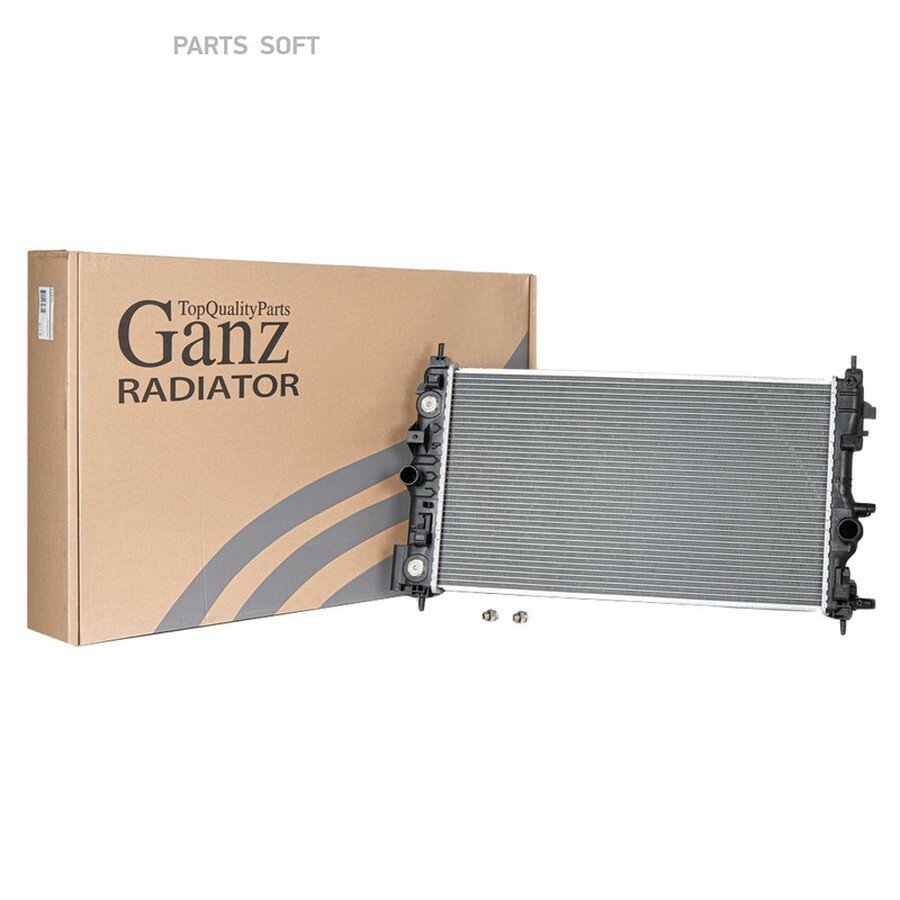 Радиатор основной от официального дистрибьютора, GANZ, артикул GIJ21230