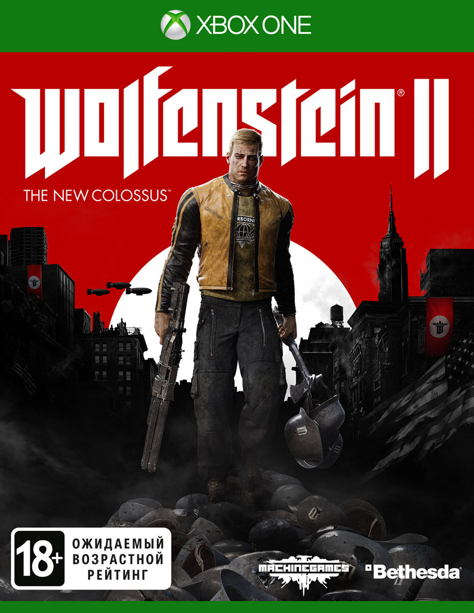 Wolfenstein II: The New Colossus [Xbox One, русская версия] USED